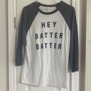 Charlie Southern “Hey Batter Batter” baseball tee
